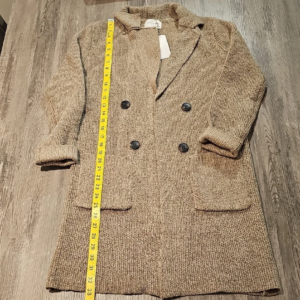 Active USA Brown Double-Breasted Blazer